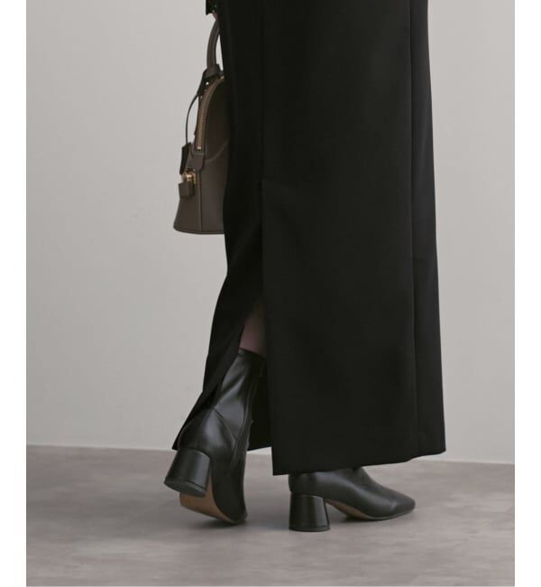 NOBLE「ラフィネダブルクロスソフトスクエアワンピース」|ワンピース|