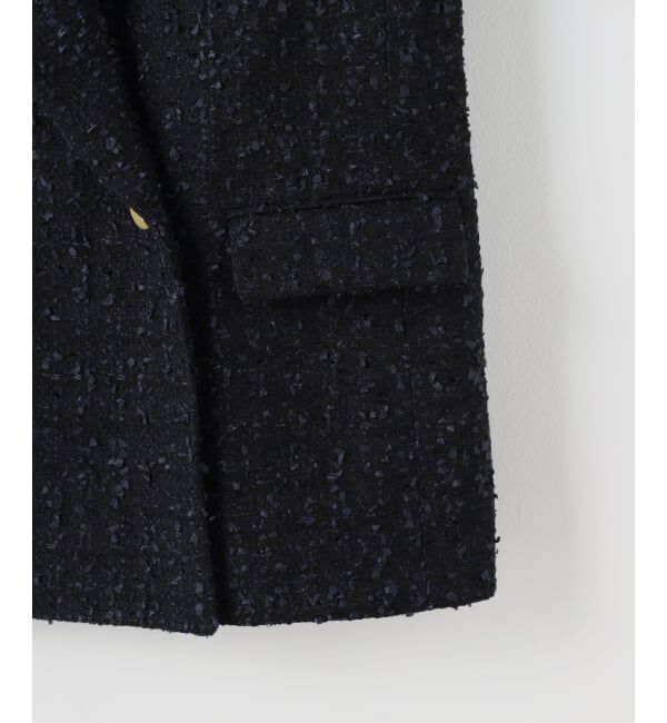 NOBLE「《WEB＆一部店舗限定》フラッグツイードピークドラペルジャケット」|テーラードジャケット|