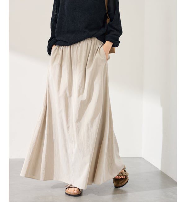 FRAMeWORK「ヴィンテージライクセミフレアスカート」|スカート|