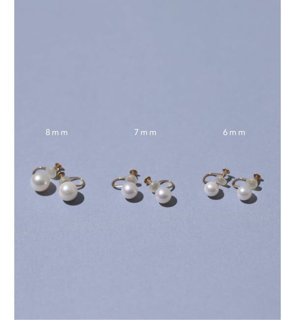 Lilas by Spick&Span「《WEB限定》アコヤパール6mmイヤリング K10（両耳）」|イヤリング|