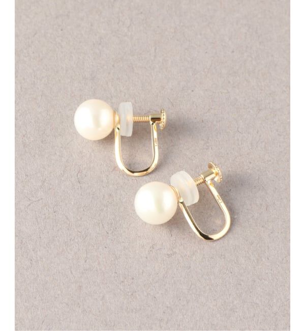 Lilas by Spick&Span「《WEB限定》アコヤパール6mmイヤリング K10（両耳）」|イヤリング|