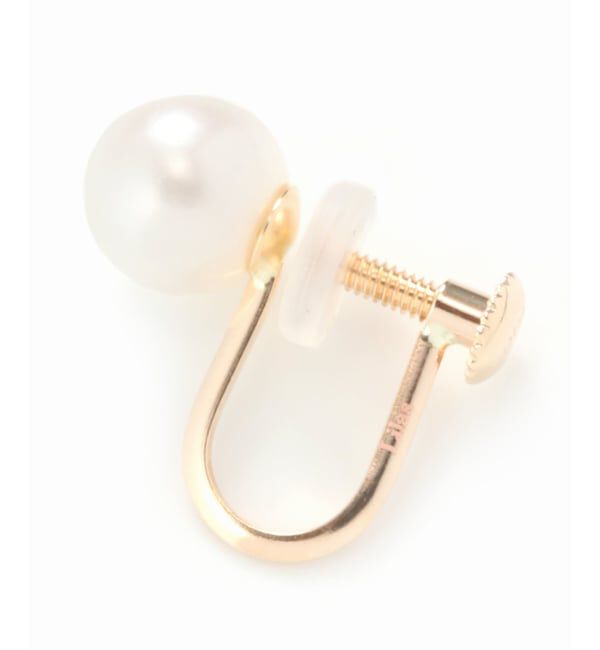 Lilas by Spick&Span「《WEB限定》アコヤパール6mmイヤリング K10（両耳）」|イヤリング|