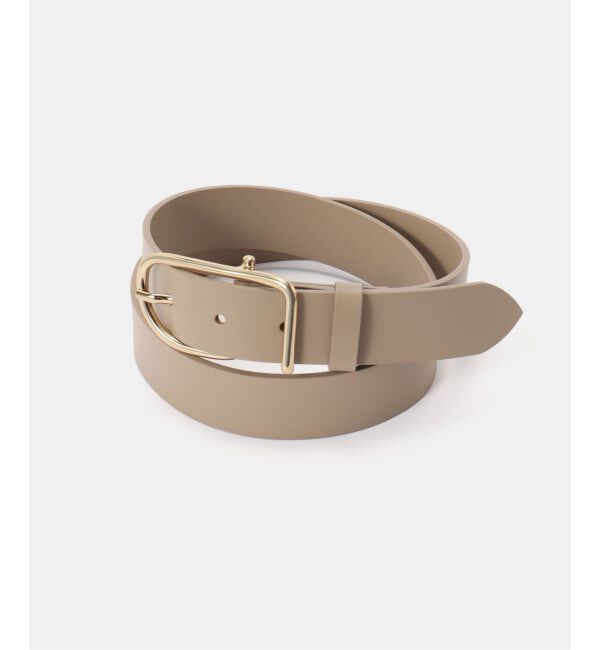 Spick and Span「LEFIJE/レフィエ 30mm レザーベルト」|ベルト|ベージュ A