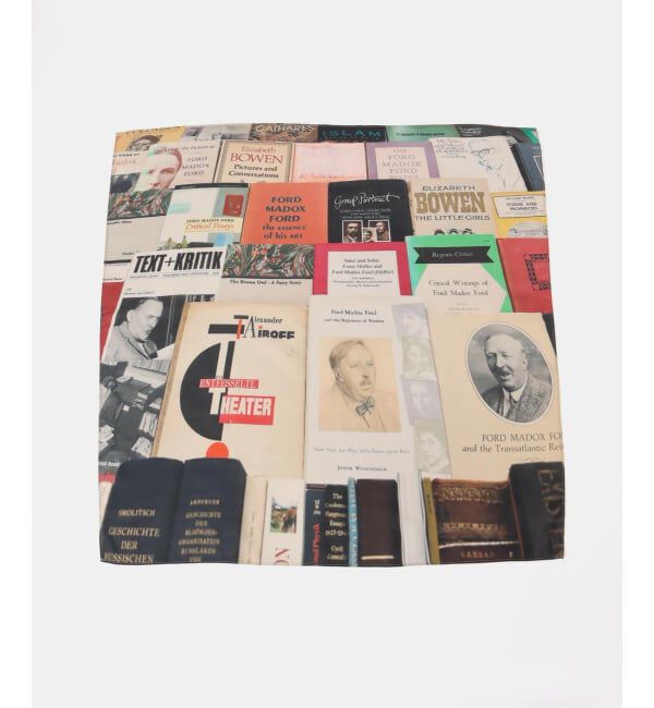 U by SPICK&SPAN「LY / エルワイ Postcard scarf」|バンダナ・スカーフ|