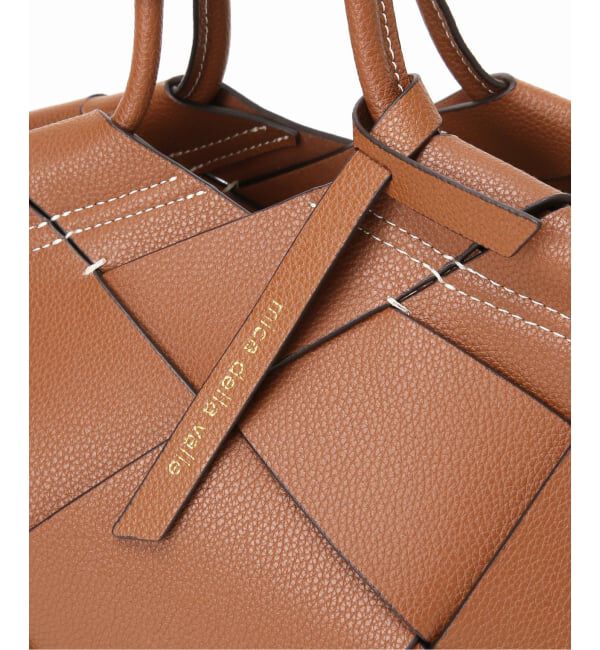 NOBLE「mica della valle/ミカデラヴァッレ Romana レザーメッシュバッグ」|ショルダー・メッセンジャー|