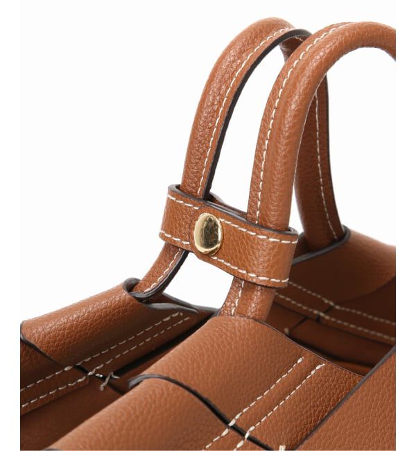 NOBLE「mica della valle/ミカデラヴァッレ Romana レザーメッシュバッグ」|ショルダー・メッセンジャー|