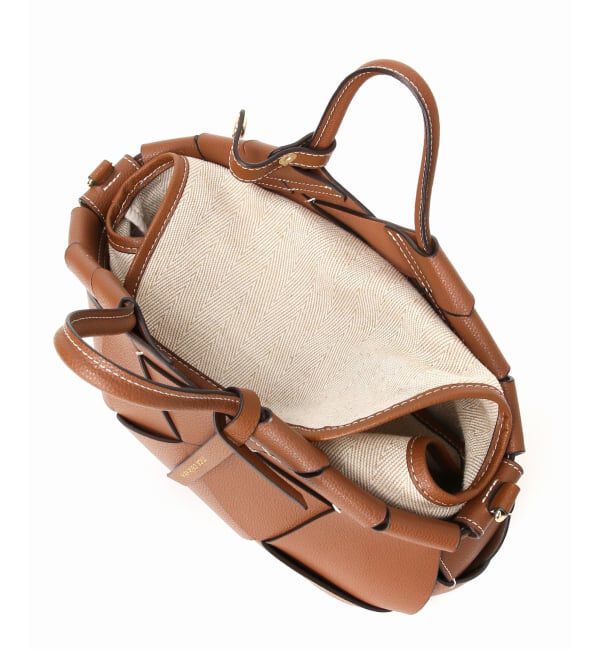 NOBLE「mica della valle/ミカデラヴァッレ Romana レザーメッシュバッグ」|ショルダー・メッセンジャー|