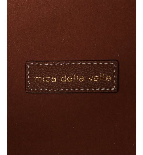 NOBLE「mica della valle/ミカデラヴァッレ Romana レザーメッシュバッグ」|ショルダー・メッセンジャー|