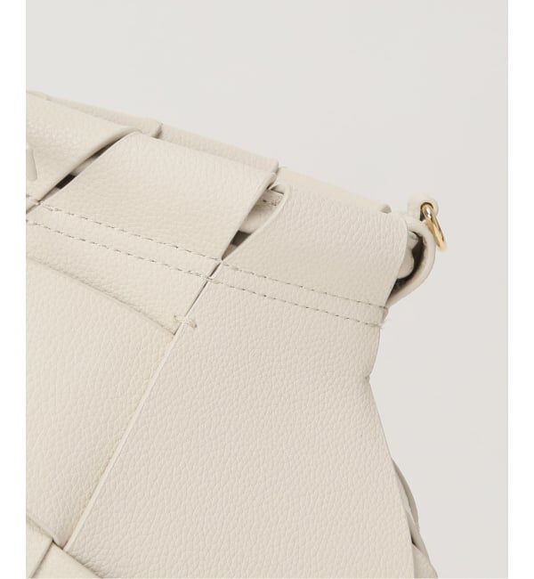 NOBLE「mica della valle/ミカデラヴァッレ Romana レザーメッシュバッグ」|ショルダー・メッセンジャー|