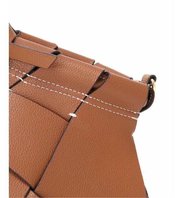 NOBLE「mica della valle/ミカデラヴァッレ Romana レザーメッシュバッグ」|ショルダー・メッセンジャー|