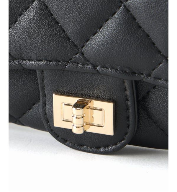 FRAMeWORK「VELETTO/ヴェレット キルティングCHAINPOACH」|名刺入れ・カードケース|