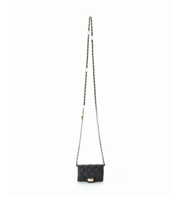 FRAMeWORK「VELETTO/ヴェレット キルティングCHAINPOACH」|名刺入れ・カードケース|