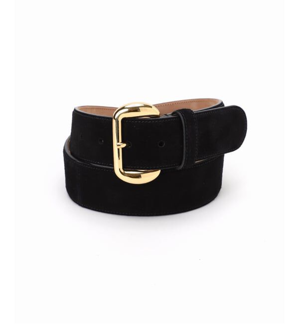 NOBLE「《予約》ATELIER AMBOISE/アトリエ アンボワーズ スウェードワイドベルト」|ベルト|