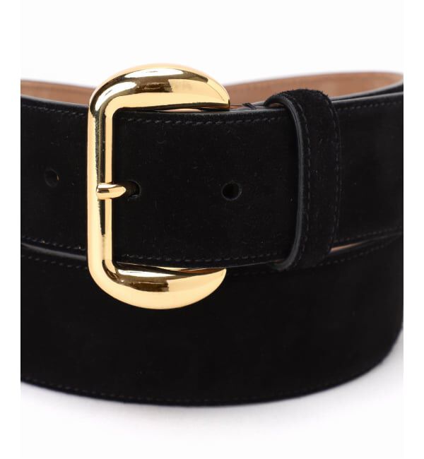 NOBLE「《予約》ATELIER AMBOISE/アトリエ アンボワーズ スウェードワイドベルト」|ベルト|