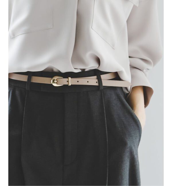 NOBLE「《追加予約》LEFIJE/レフィエ Tresorベルト」|ベルト|ベージュ