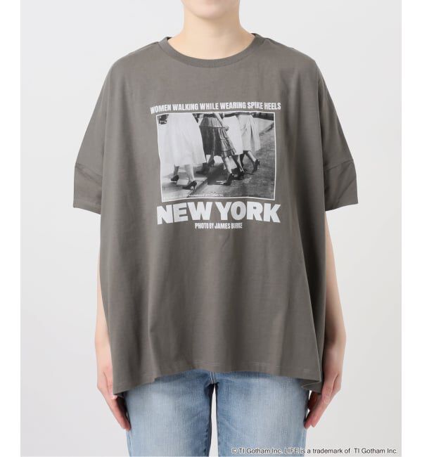 Spick and Span「《予約》GOOD ROCK SPEED / グッドロックスピード LPC 別注フォトドルマンTシャツ 2」|Tシャツ・カットソー|