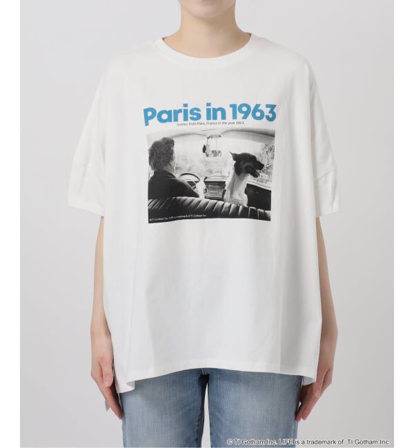 Spick and Span「《予約》GOOD ROCK SPEED / グッドロックスピード LPC 別注フォトドルマンTシャツ 2」|Tシャツ・カットソー|