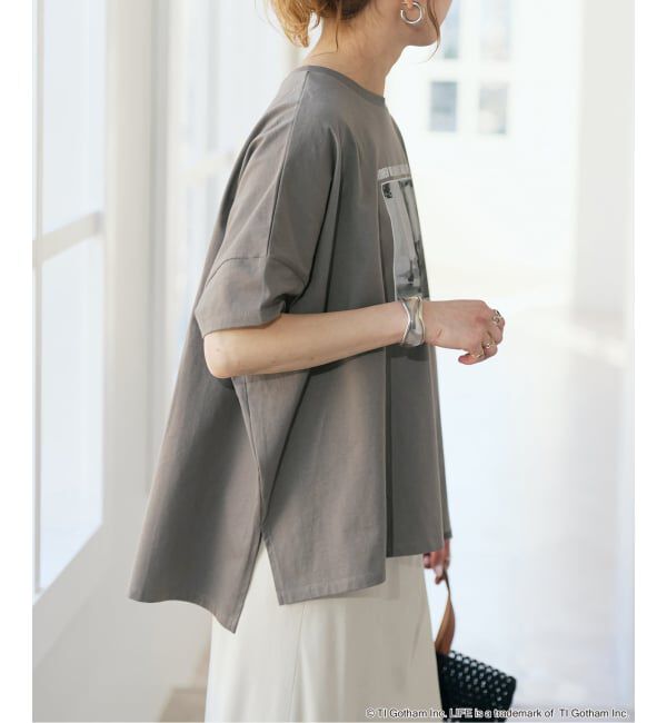 Spick and Span「《予約》GOOD ROCK SPEED / グッドロックスピード LPC 別注フォトドルマンTシャツ 2」|Tシャツ・カットソー|