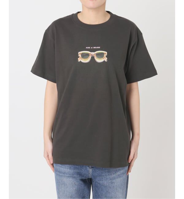 Spick and Span「《予約》ANGE IN DISGUISE/アンジ イン ディスガイズ ROSE et MOUSSE TEE」|Tシャツ・カットソー|