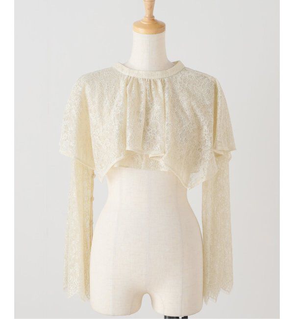  「レイヤードケープドレス」|ドレス|