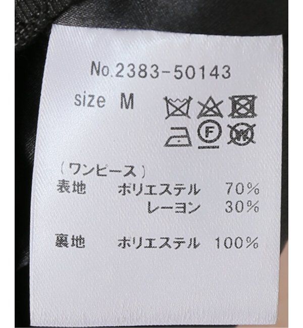  「Vラインジャガードドレス」|ドレス|