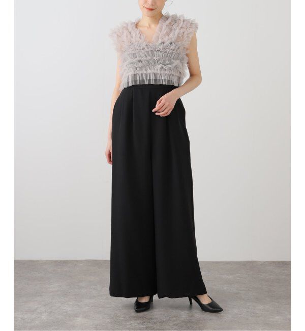  「《追加2》チュールベストオールインワン」|ドレス|