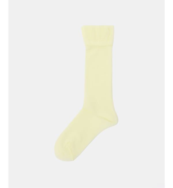  「【洗える】Piedi nudi /ピエディヌーディー SOFT SHEER SOX」|ソックス|イエロー