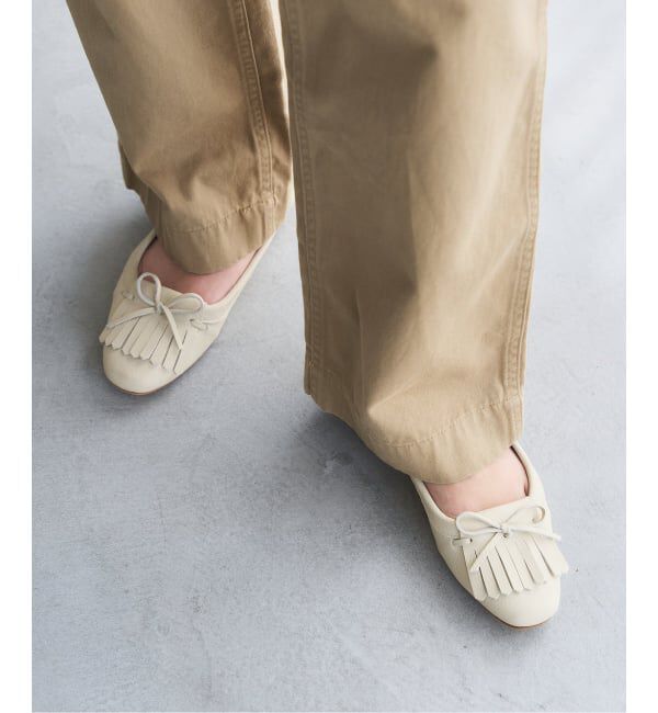  「《追加》レザーキルトタッセルフラット」|その他|