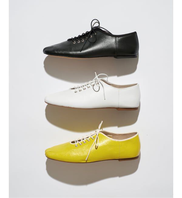 GRISE「《予約》GRISEレザーソフトレースアップフラット」|その他|