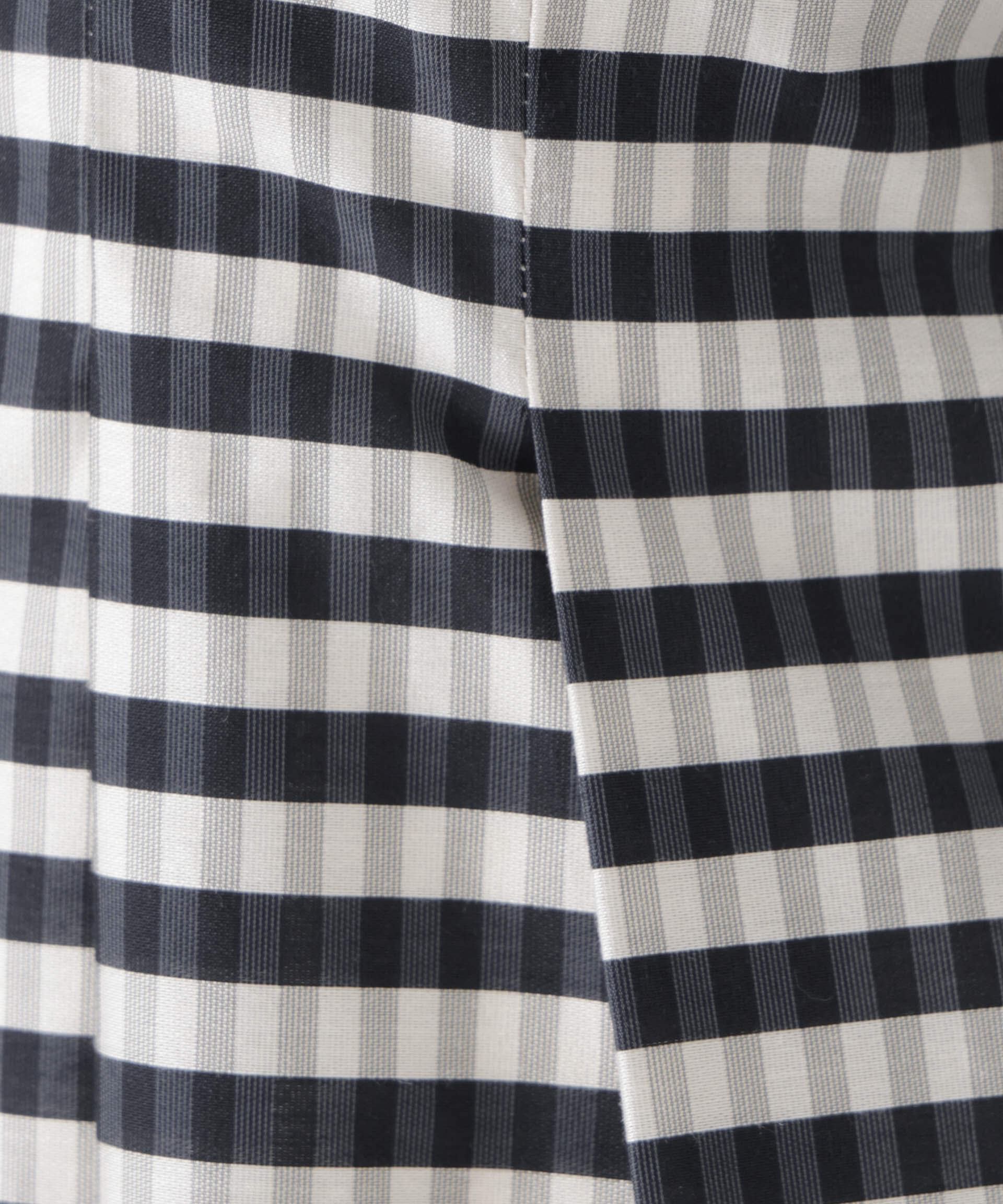 nano･universe「コンストラクテッドシェイプチェックワンピース」|ワンピース|