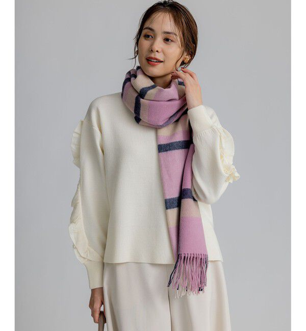 組曲「ウールマルチチェックストール」|マフラー|