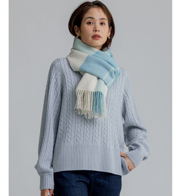 組曲「ウールマルチチェックストール」|マフラー|