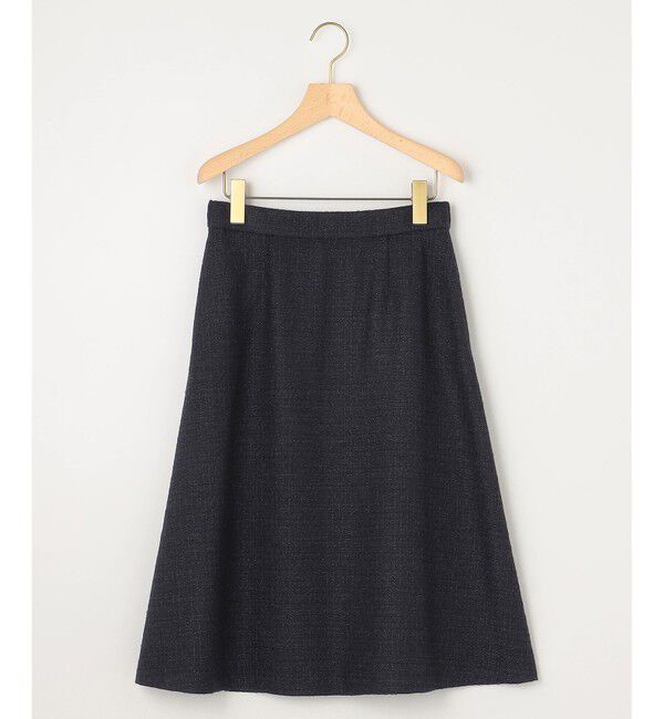 組曲「【KUMIKYOKU NAVY】ラメループモールツイード フレアスカート」|スカート|