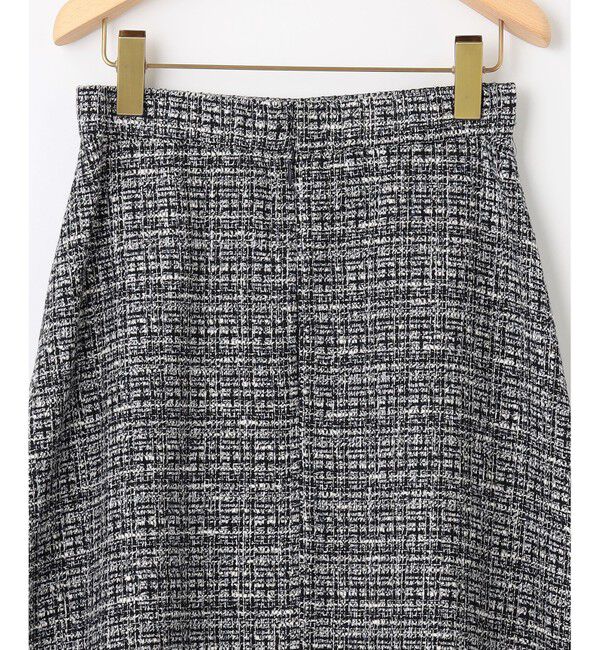 組曲「【KUMIKYOKU NAVY】ラメループモールツイード フレアスカート」|スカート|