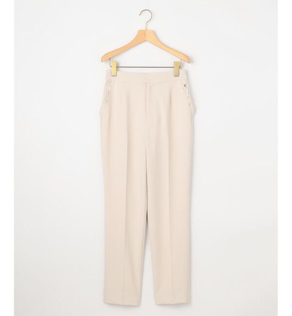 組曲「【KUMIKYOKU NAVY】コンフォータブルドレープフリル テーパードパンツ」|その他|