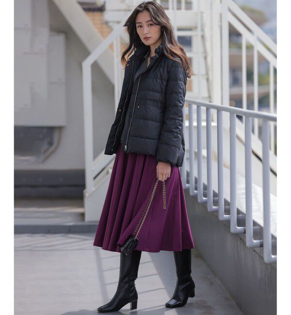 組曲「【ご好評につき追加販売 / 加藤ローサさん着用】ハンサムツイルフレア スカート」|スカート|