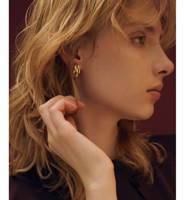 組曲「メタルフープイヤリング」|イヤリング|ゴールド系