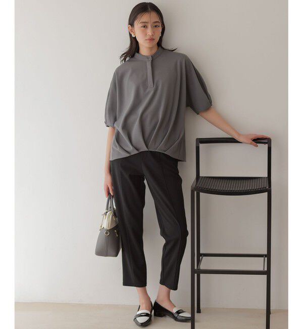 組曲「【WEB限定】ジョーゼットジャージードルマンスリーブ ブラウス」|シャツ・ブラウス|