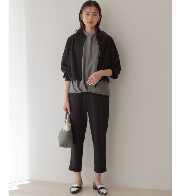 組曲「【WEB限定】ジョーゼットジャージードルマンスリーブ ブラウス」|シャツ・ブラウス|