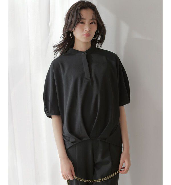 組曲「【WEB限定】ジョーゼットジャージードルマンスリーブ ブラウス」|シャツ・ブラウス|