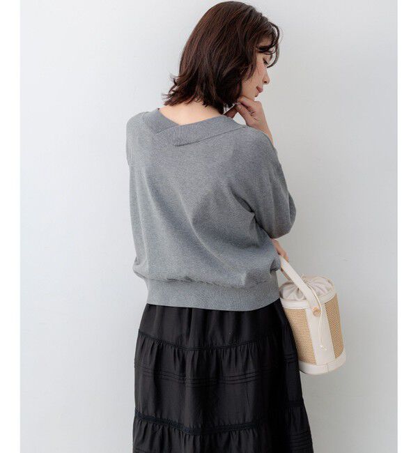 組曲「【WEB限定】コットンニット プルオーバー」|ニット・セーター|ﾗｲﾄｸﾞﾚ