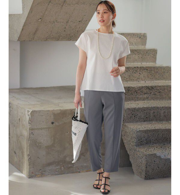 組曲「【WEB限定】ジョーゼットジャージーテーパード パンツ」|その他|