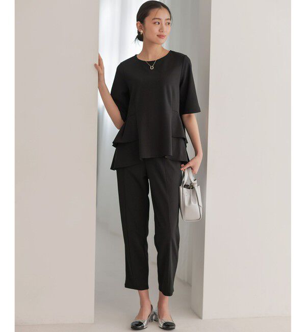 組曲「【WEB限定】ジョーゼットジャージーテーパード パンツ」|その他|