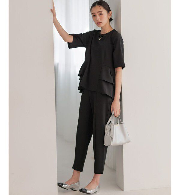 組曲「【WEB限定】ジョーゼットジャージーテーパード パンツ」|その他|