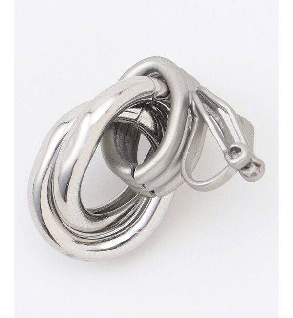 自由区「【SHIHOさん着用・WEB限定】リングMIX イヤリング」|イヤリング|