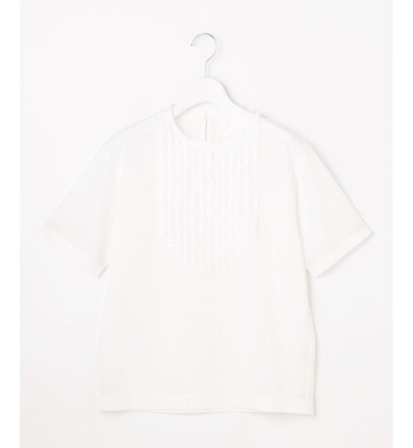 自由区「シアーフリルジャージー カットソー」|Tシャツ・カットソー|