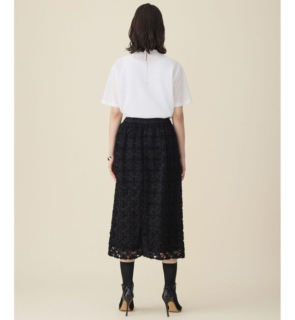 自由区「シアーフリルジャージー カットソー」|Tシャツ・カットソー|