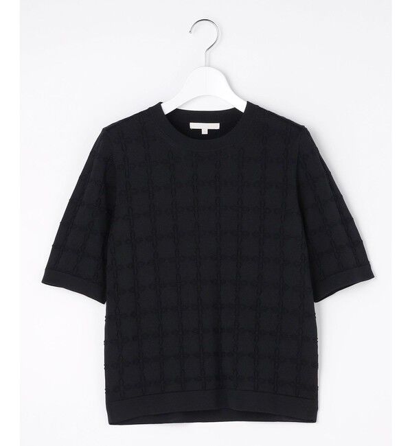 自由区「ジオメトリックアセテート プルオーバー」|ニット・セーター|