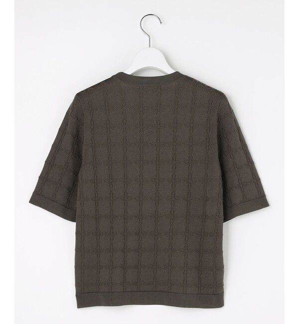 自由区「ジオメトリックアセテート プルオーバー」|ニット・セーター|