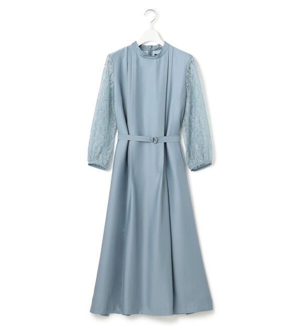 23区「【APPLAUDIR】ノーブルサテン レースコンビドレス」|ドレス|